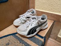 Puma Hallenschuhe Kinder Größe 28 Vellum 2 Niedersachsen - Selsingen Vorschau