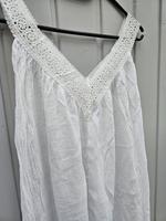 Mango süßes Strandkleid weiß Sommerkleid Hängerchen S 36 Nordrhein-Westfalen - Meerbusch Vorschau