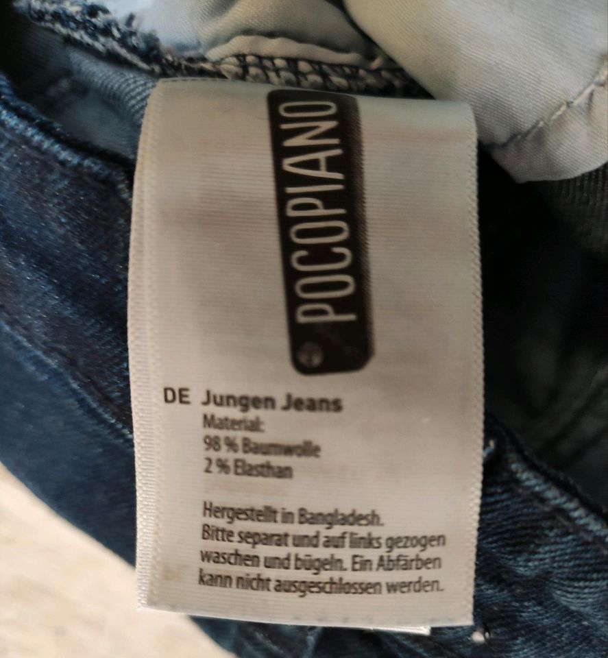 Neu: Neue Jungen Jeans Gr. 140 mit Elasthan 5-Pocket in Marsberg