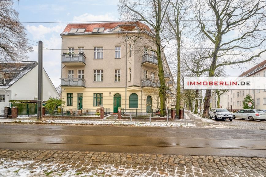 IMMOBERLIN.DE - Topambiente! Adrettes Ladenlokal für die Wohnnutzung mit generöser Außenfläche in Berlin