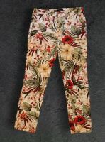 Zara Damen Hose / Sommerhose Floral Tropical Mid-Rise Gr. S Brandenburg - Zossen-Wünsdorf Vorschau