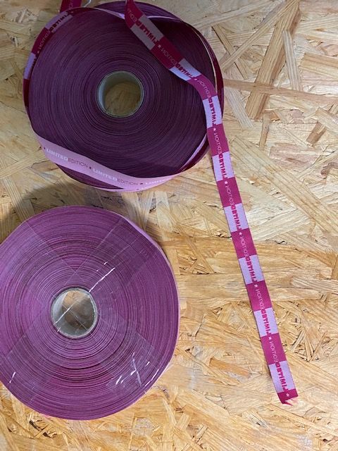 Aufnähband - Ränderband 50 m - Breite: 2 cm Farbe: rosa in Britz bei Eberswalde