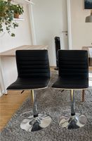 2-er Barhocker/Barstuhl mit Lederkissen - set of 2 bar stools Frankfurt am Main - Gallusviertel Vorschau