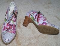 Laura Vita Pumps High Heels Bunt mit Gummizug Gr. EUR 36 - NEU Berlin - Steglitz Vorschau