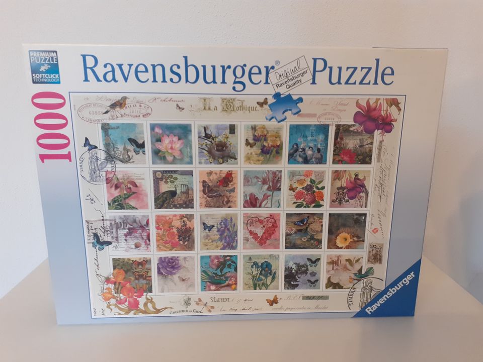 Ravensburger Puzzle 1000 - Briefmarkensammlung in Darmstadt