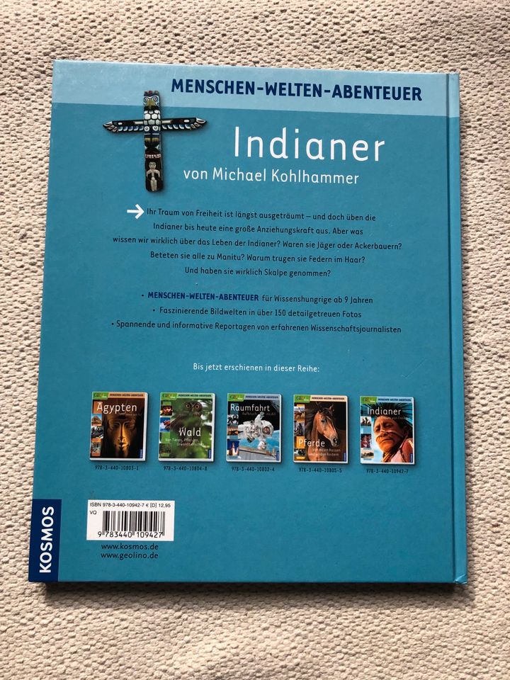 Sachbuch „Indianer - Der Traum von Freiheit“ in Hannover