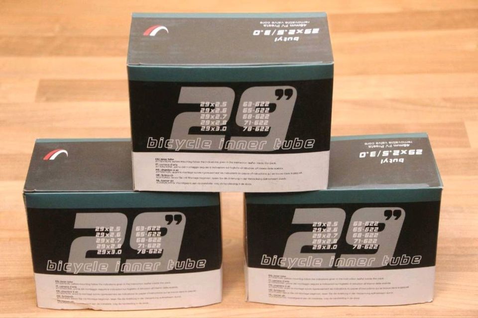 3 x VITTORIA Schlauch 29 x 2,5 / 3,0 Auto Fix 48mm FV Presta NEU! in Großkrotzenburg