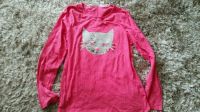 Wende Pailletten Langarm Shirt von Manguun in Pink mit Katze Nordrhein-Westfalen - Warendorf Vorschau