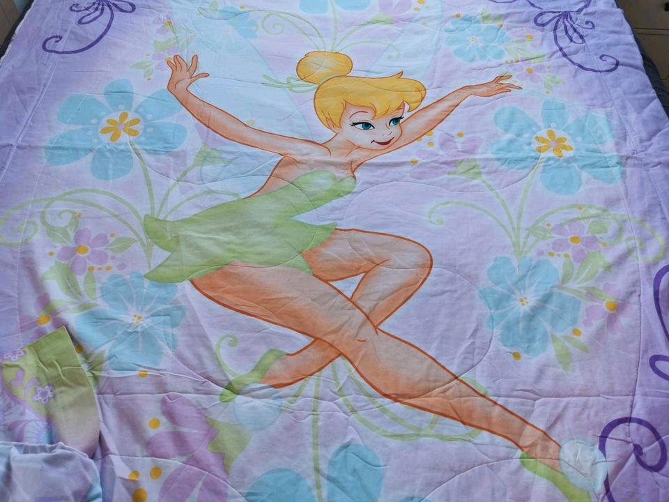 Wendebettdecke, Bettwäsche, Disney's Tinkerbell,  4-Teiliges Set in Brück