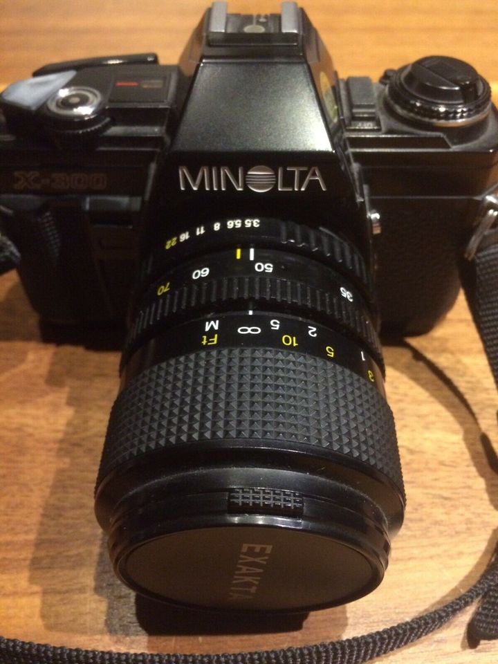 Minolta x-300, carena Mini Zoom 70, Kamera, objektiv in Bayreuth