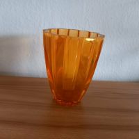 Glasgefäß Glasvase orange Höhe ca. 17 cm Niedersachsen - Oetzen Vorschau