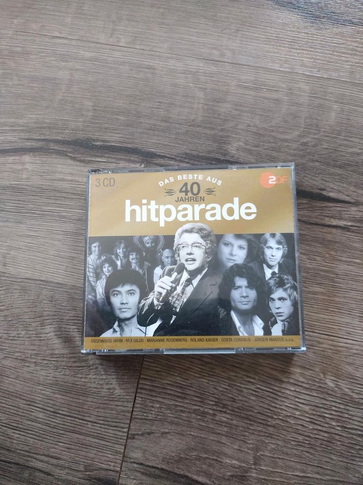 3CDs CD Das beste aus 40 Jahren Hitparade Sieger 70er 80er ZDF in Eberdingen