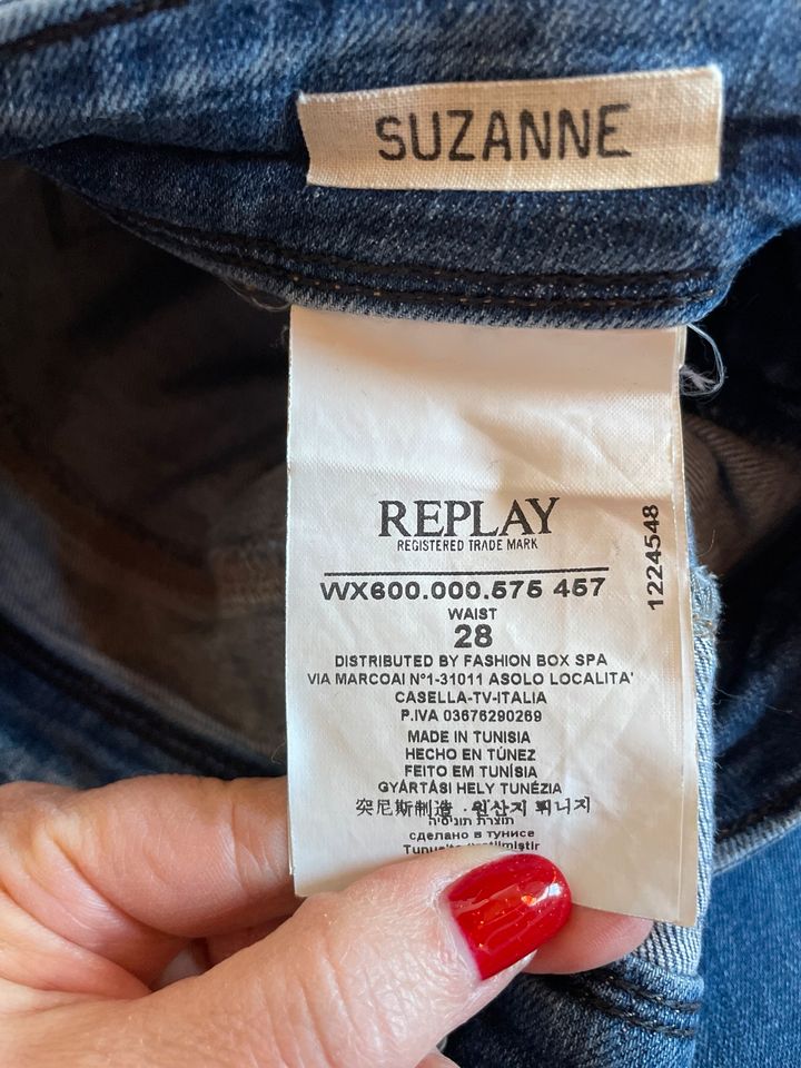 Replay Jeans 28 Suzanne top Zustand in Mariaposching