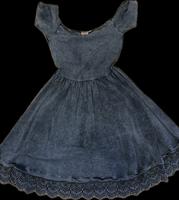 Off shoulder Kleid in denim Optik mit Spitze von Asos Berlin - Tegel Vorschau
