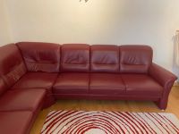 Ecksofa Ledercouch bordeauxrot Mondo Slim Rheinland-Pfalz - Grolsheim Vorschau