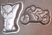 2x Kuchen Backform für Männer Motorrad Sport Fitness Saarland - Mettlach Vorschau