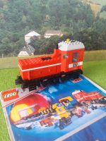 Lego Eisenbahn 4563 Lokomotive rot 9V inkl. Bauanleitung Leipzig - Altlindenau Vorschau