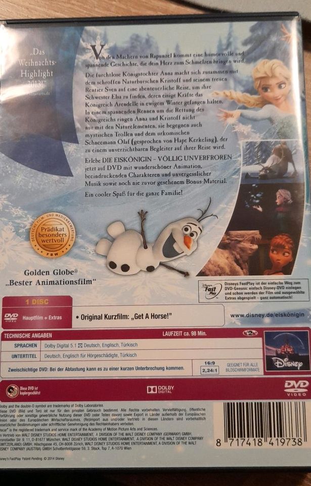 Die Eiskönigin, DVD in Esslingen