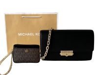 Michael Kors MK Tasche Cece Geldbörse Jet Set Braun Schwarz NEU Hessen - Reiskirchen Vorschau