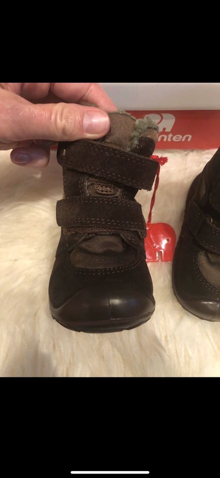 ❌ NEU Elefanten OVP Stiefel Schuhe Boots Baby  Gr 18 Wildleder in Saarbrücken