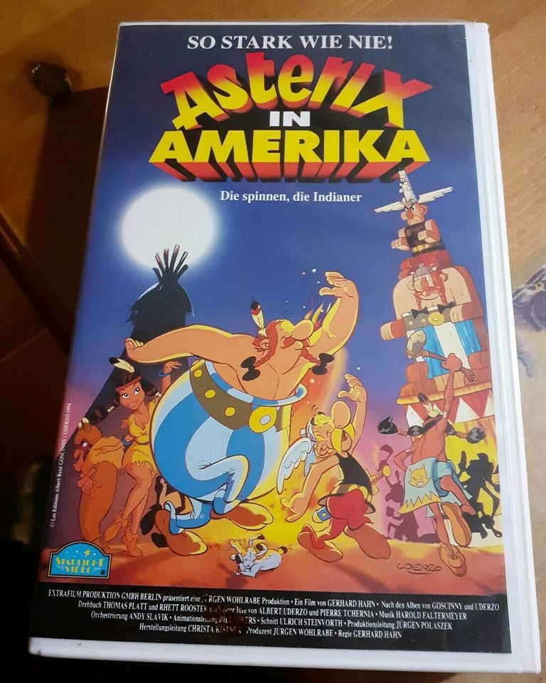 Asterix Videokassetten in Sustrum