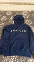 Nike Swoosh Hoodie M Damen marineblau weiß Stuttgart - Mühlhausen Vorschau