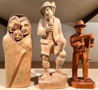 3 Holzfiguren Skulpturen Nordrhein-Westfalen - Herne Vorschau