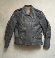 Lederjacke Bikerjacke hellgrau echt Leder Motorrad Motorradjacke Berlin - Charlottenburg Vorschau