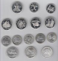 Russland/ Olympiade Moskau 1980 Silbermünzen Komplette Sammlung. Nordrhein-Westfalen - Ahaus Vorschau