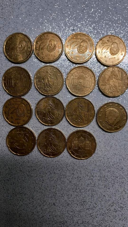 Euro Münzen in Wohlenhagen