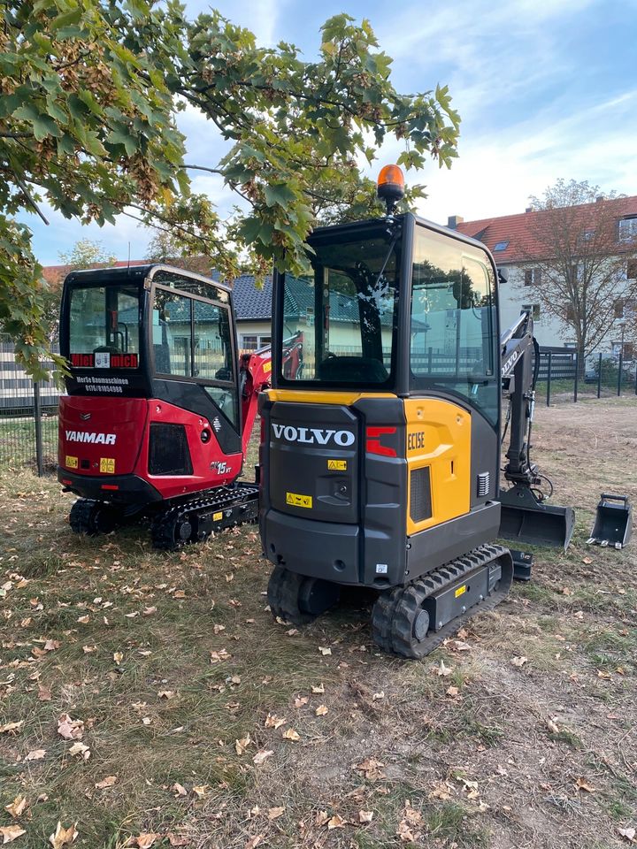 Vermietung Minibagger Bagger Dumper Mieten in Merseburg