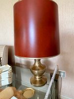 Stehlampe rot Gold Lampe Tisch Leuchte Antik Antiquität Köln - Rodenkirchen Vorschau