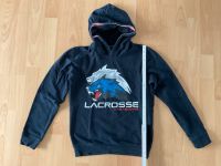 LACROSSE Hoddie/Sweatshirt dunkelblau mit Frontprint Gr.152 Baden-Württemberg - Erbach Vorschau