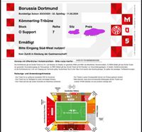 Mainz vs Borussia Dortmund 1x Ticket Rheinland-Pfalz - Mainz Vorschau