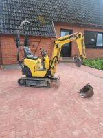 Minibagger Microbagger 960kg/1t Verleih / Vermietung Yanmar SV08 Schleswig-Holstein - Lehmkuhlen Vorschau