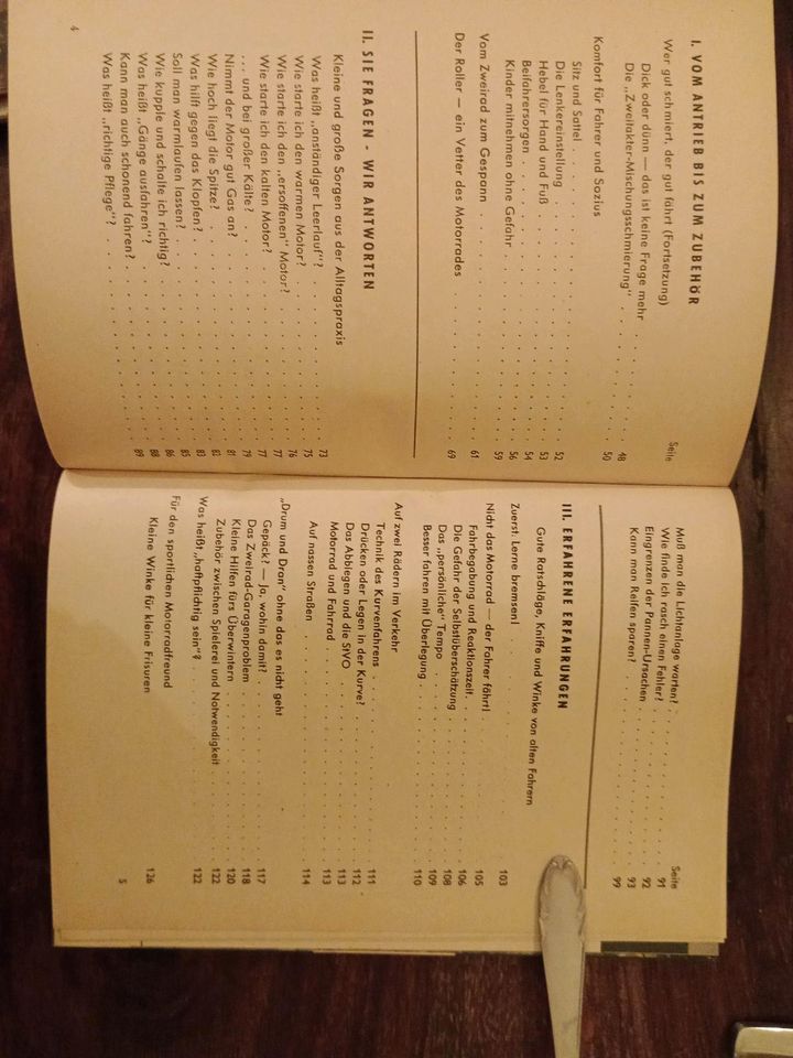 Shell Motorradbuch 1950 er Jahre gut erhalten in Freinsheim