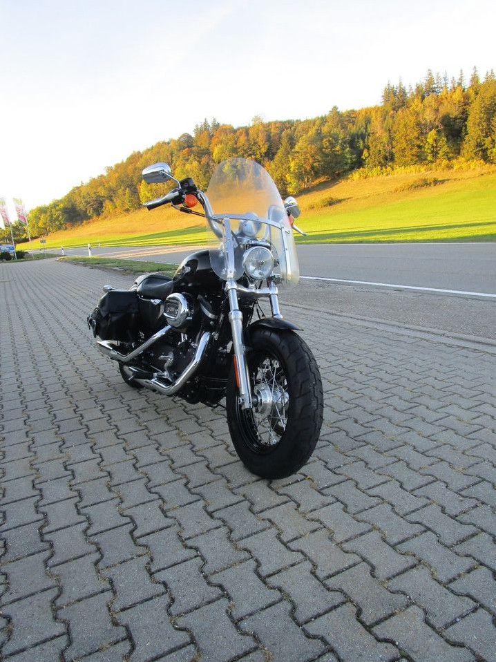 Sportster XL 1200 CB Black Denim Bj. 14 in Friesenried