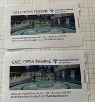 Cassiopeia Therme Badenweiler 2 Eintrittskarten Sauna à 4 Stunden Nordrhein-Westfalen - Borgholzhausen Vorschau