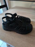 Rieker Sandalen schwarz Leder gr.38 Brandenburg - Brandenburg an der Havel Vorschau