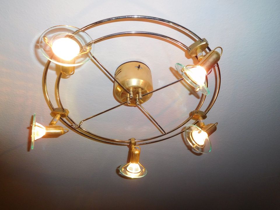Deckenlampe für Wohnzimmer mit 5 Strahler Licht Lampe Bitburg in  Rheinland-Pfalz - Bitburg | Lampen gebraucht kaufen | eBay Kleinanzeigen  ist jetzt Kleinanzeigen