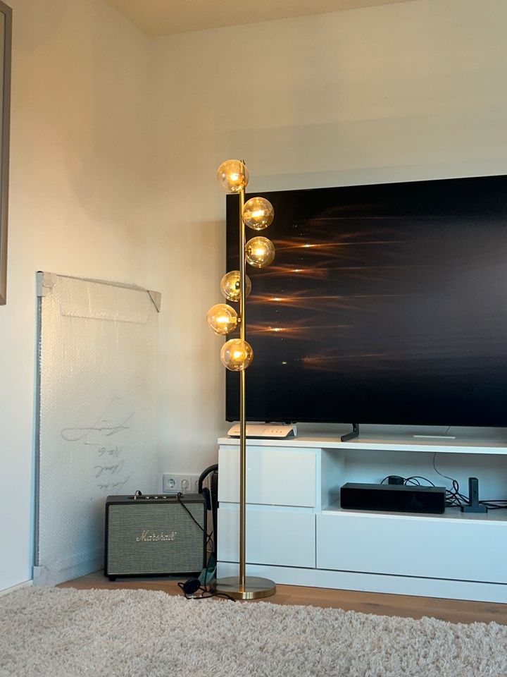 KARE LED-Stehleuchte / Lampe gold, ⌀ 28 x H 160 cm in Köln