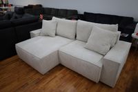 Sofa Couch Wohnlandschaft + Bettfunktion + Stauraum + CORD Stoff Baden-Württemberg - Freudenberg Vorschau