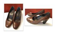 GÖRTZ Pumps Damen Schuh BRAUN Gr 39 / 8 cm Used-Look Stuttgart - Vaihingen Vorschau