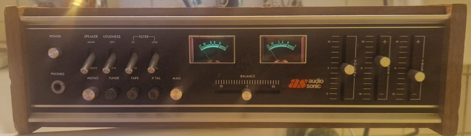 ENDSTUFE Audio Sonic SK-2020 70er gut gebraucht erhalten! in Hochheim am Main