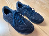 Sioux Halbschuhe dunkelblau Veloursleder Nordrhein-Westfalen - Jülich Vorschau