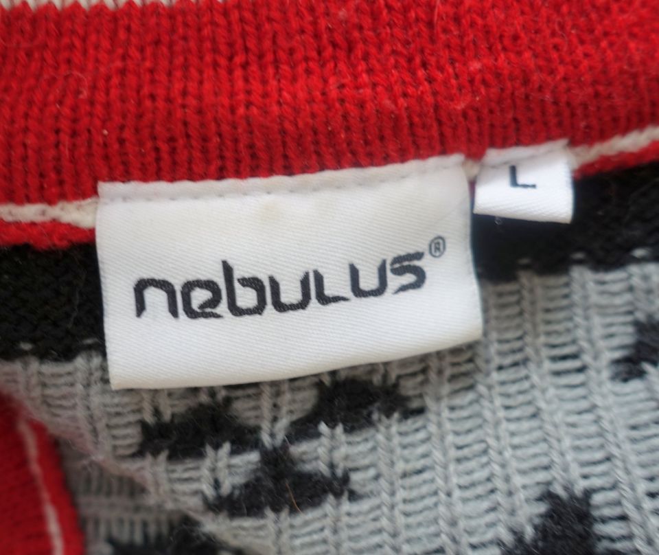 Nebulus Pullover L pulli sweater strick ski weste weiss in Freilassing