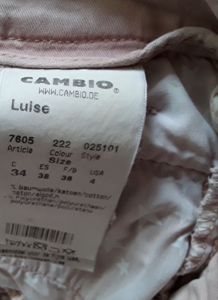 Damen Hose / Cambio / Gr. 34  Farbe foggy rose in Kiel