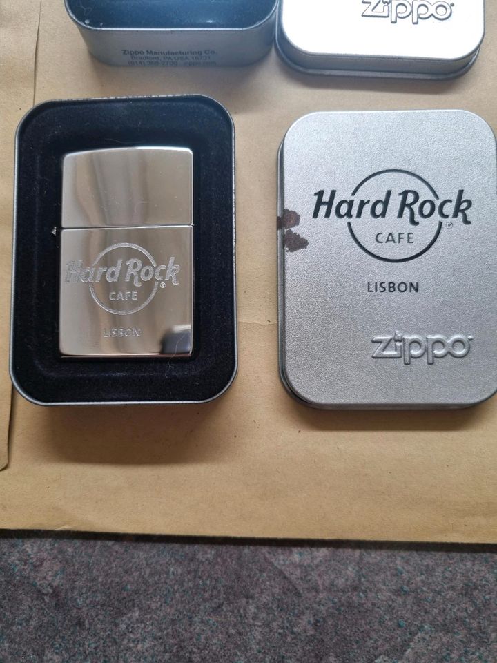 Zippo Benzinfeuerzeuge Hard Rock Cafe in Penzberg