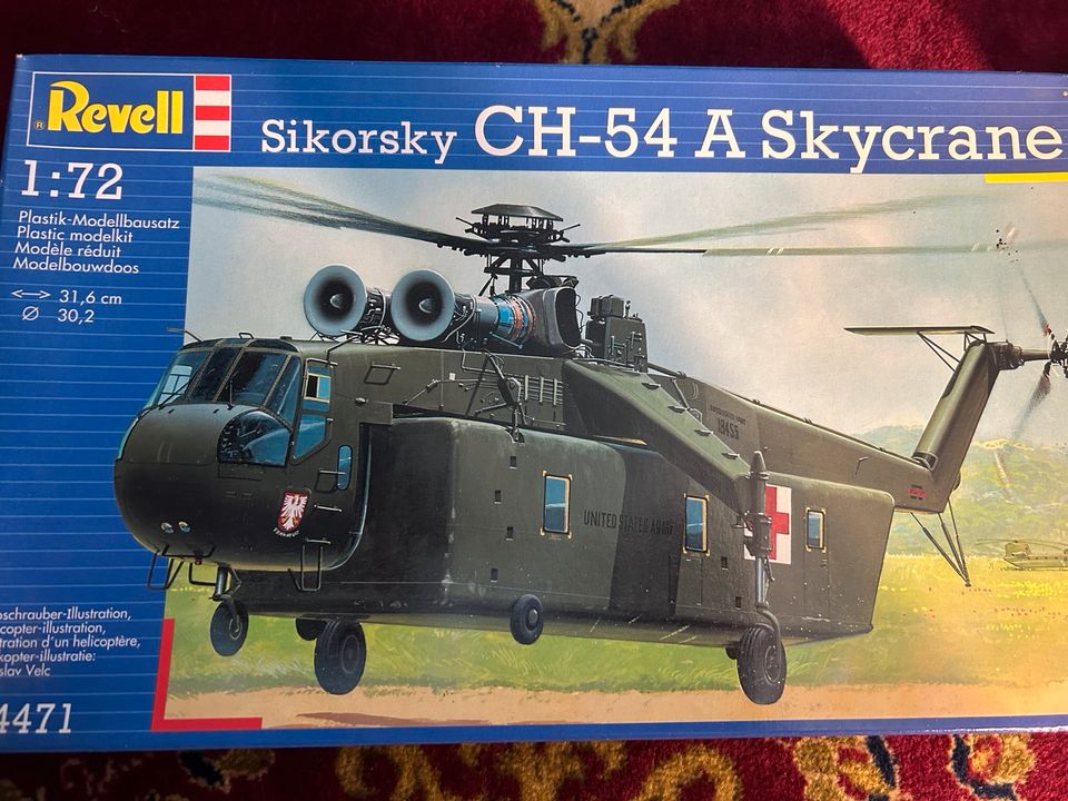 Revell Skycrane Sikorsky CH-54 in Bonn