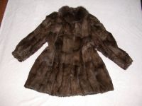 Pelz Echt Fuchs Ziege Mantel Jacke 38 40 42 S M L grau braun Bayern - Bad Neustadt a.d. Saale Vorschau